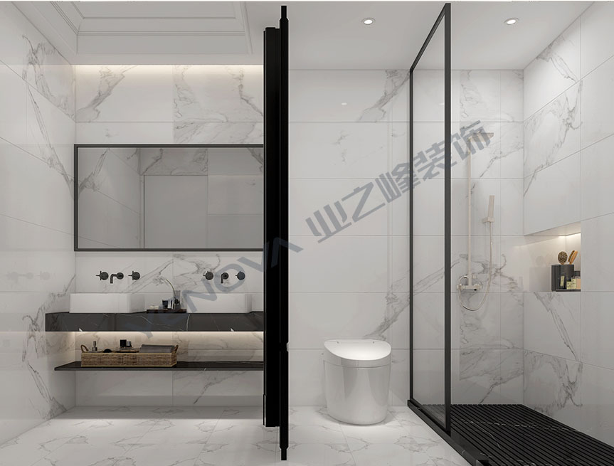 95平米现代风格浴室装修效果图