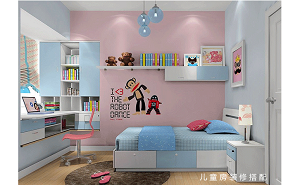 儿童房现代风格装修搭配技巧 _长沙家庭装修公司